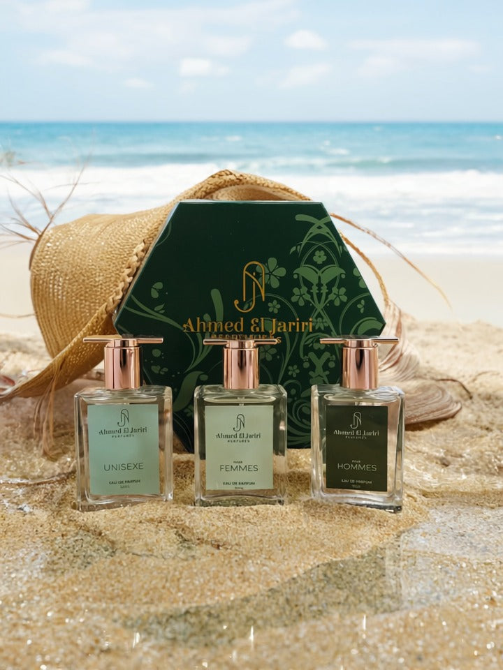 COFFRET SIGNATURE – 3 PARFUMS DE 30 ML AU CHOIX